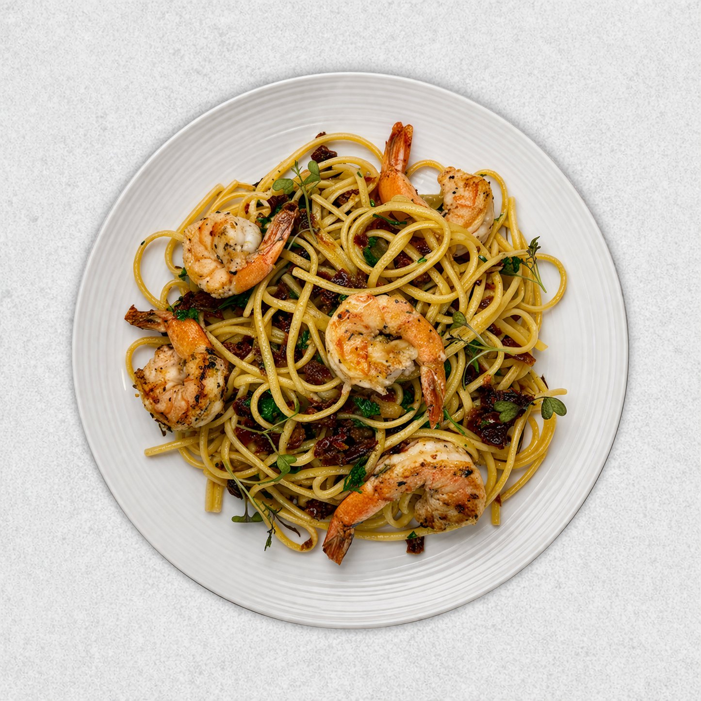 Sun-dried Tomato Shrimp Pasta ( 5 Servings )